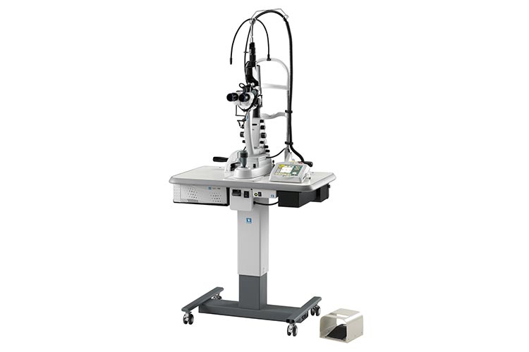 YLC-500（イエローレーザー光凝固装置）画像